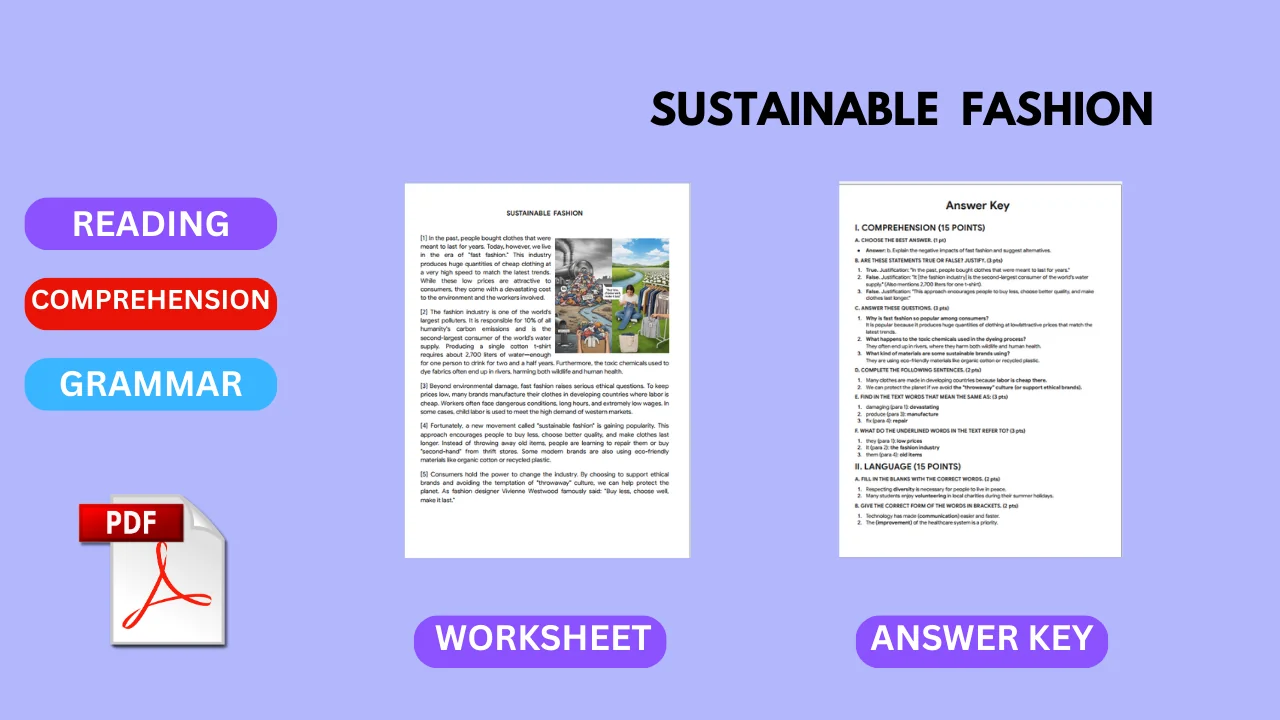 Sustainable Fashion - Preview