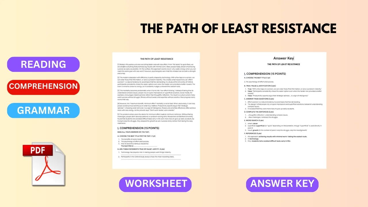 The Path of Least Resistance - Preview